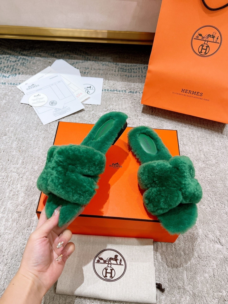 Hermes Slippers